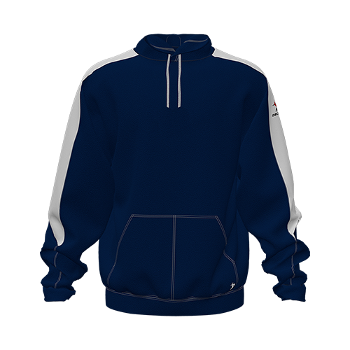 [CUS-DFW-HOOD-FLC-LSL-NVY-YXS-LOGO1] Hoodie (Youth XS, Navy, Logo 1)