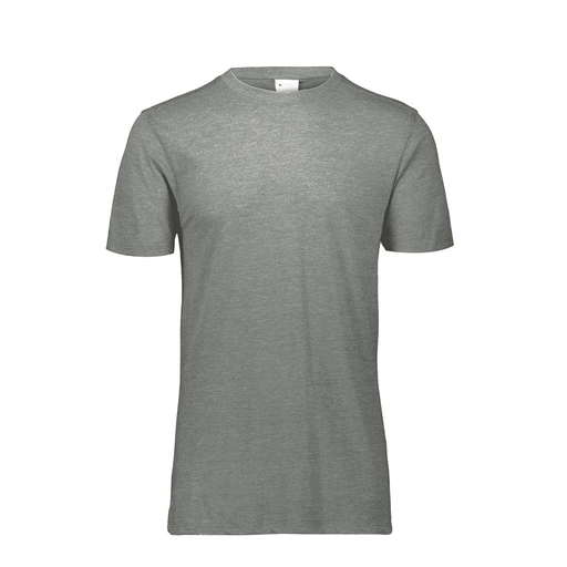 [FTSCUBGY-YS-LOGO3] Decker Youth Tri-Blend T-Shirt - Short Sleeve (Youth S, Gray, Logo 3)
