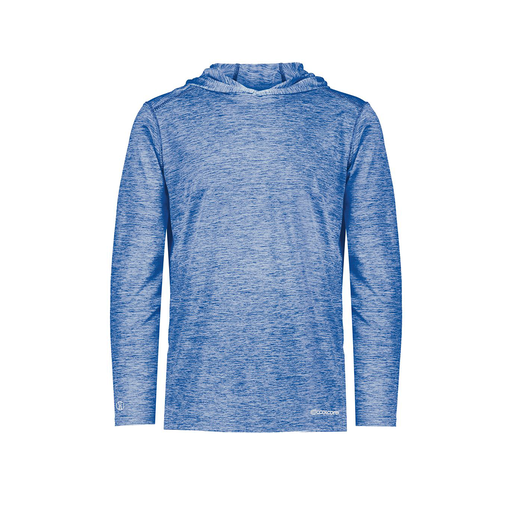 [FOLHCGRY-YS-LOGO2] Decker Youth Charge Hoodie (Youth S, Royal, Logo 2)