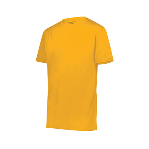 [222818.025.S-LOGO1] Men's Movement Dri Fit Shirt (Adult S, Athletic Gold, Logo 1)